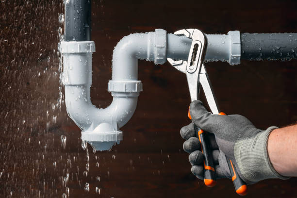 Professional Drain Cleaning technician working in Elbridge, NY
